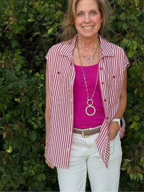 Cabi sunstripe top